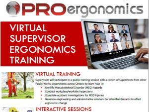 Virtual Supervisor Ergonomics Training